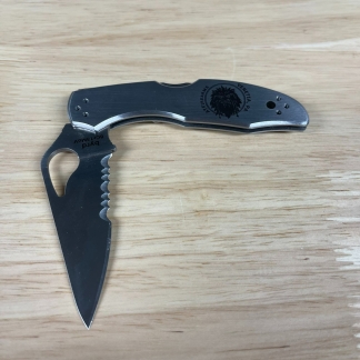 Spyderco Meadowlark 2 Knife - Custom Engraved