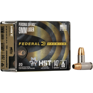 Federal HST 9mm 147gr JHP: Precision and Stopping Power Combined
