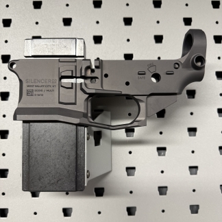 SilencerCo SCO15 Stripped Lower Receiver: Beautiful Billet