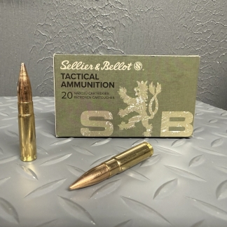 Sellier & Bellot 300 Blackout Subsonic 200gr FMJ Ammo - 20 Rounds
