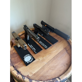 A Handgun Stand Built to Showcase Legends: From Glock to 1911