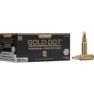 Speer Gold Dot 5.7x28mm 40gr GDHP: Reliable Personal & Law Enforcement Ammo