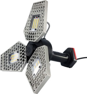STRIKER TRILIGHT SHOP LIGHT - 3000 LUMENS W/ADJUSTABLE HEAD