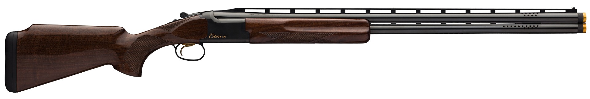 018074327.jpg | ATFirearms Browning Citori CXT 12ga 32in ported back‑bored barrels Grade II walnut Monte Carlo stock