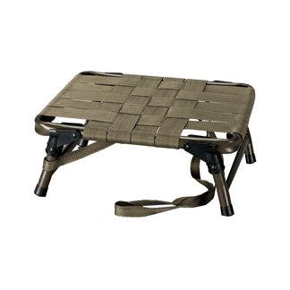 HS STRUT SEAT DELUXE TWO-WAY - COLLAPSIBLE 2" WEBBING OD GRN