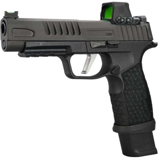 SIG SAUER P365 FUSE 9MM 4.3" BLACK, LXG GRIP, O.R. ROMEO X, 1-17RD, 2-21RD