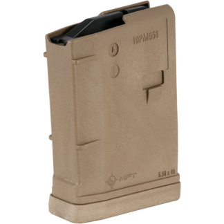 MFT MAGAZINE AR15 5.56X45MM - 10RD SCORCHED EARTH POLY
