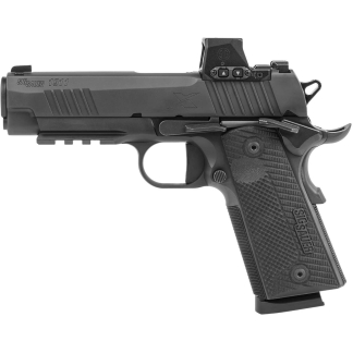 SIG SAUER 1911 X CARRY 45ACP 4.25" BLK ROMEO-X 2-8RD MAGS