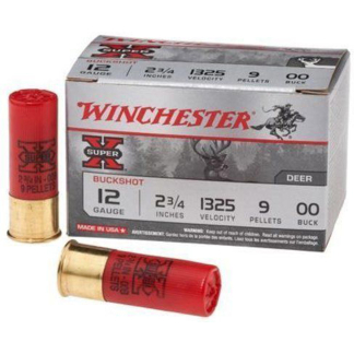 Winchester Super X Load 12 ga.  2.75 in. Buckshot 00 15 rd.