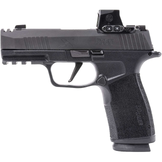 SIG SAUER OFF DUTY P365 MACRO COMP RXX 9MM PISTOL 3.1" BLACK 3-17RD MAGS LE ONLY