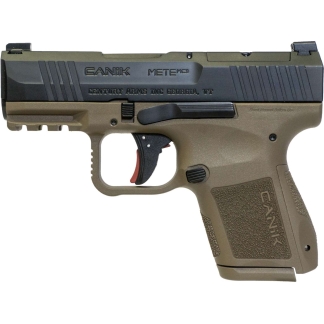 CENTURY CANIK METE MC9 BLK SLIDE / FDE FRAME 10RD 9MM PISTOL CALI COMP