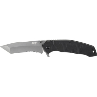 S&W KNIFE M&P SPECIAL OPS 4" - TANTO 4 SPRING ASSIST BLACK