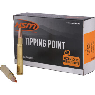 HSM Tipping Point 2 Rifle Ammo 30-06 Sprg.165 gr. SST 20 rd.