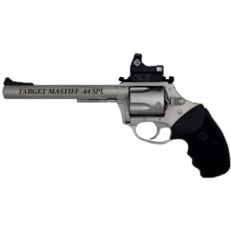 Charter Arms Target Mastiff Revolver 44 Spl.  6 in Stainless 5 shot w/ Optic