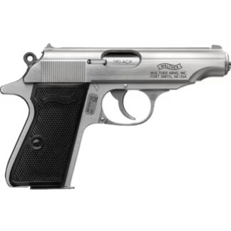 Walther PP Stainless Pistol 380 ACP 3.9 in. Stainless 7 rd.