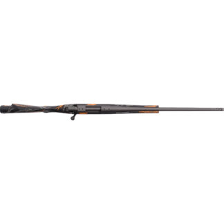 Weatherby Vanguard Compact Hunter Rifle 22-250 Rem 20 in Black Grey and Orange RH
