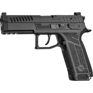 CZ P-09 F Nocturne Pistol 9mm 4.53 in. Black 10+1 rd.