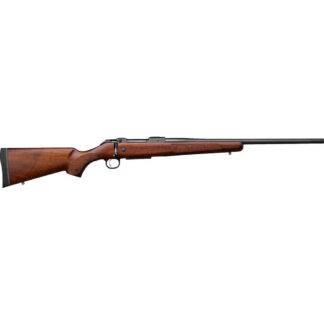 CZ 600 American Rifle 243 Win. 20 in BLK/Walnut Stock SR 1/2X28 5 rd.