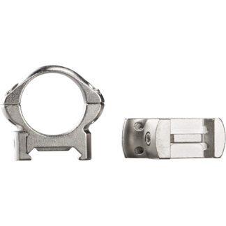 Weaver Grand Slam Steel Rings Silver 1" High Clamshell Pack