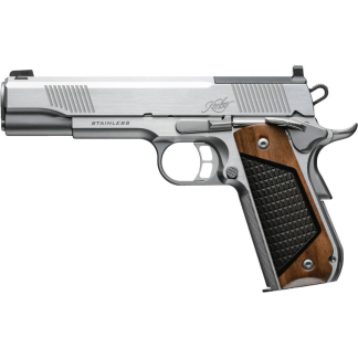 Kimber Next Gen 1911 9mm 5in stainless pistol with black walnut G10 inlay grips