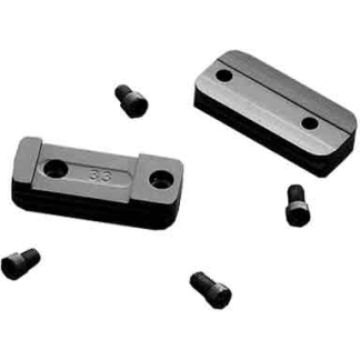 BROWNING SCOPE BASES FOR TBOLT - 2PC BG RIMFIRE RINGS ONLY BLK