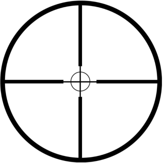 TruGlo TruBrite 30 Hunter Scope Black 1-4x24 30mm