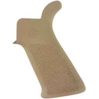 HOGUE AR-15 BEAVERTAIL GRIP - NO FINGER GROOVES FDE