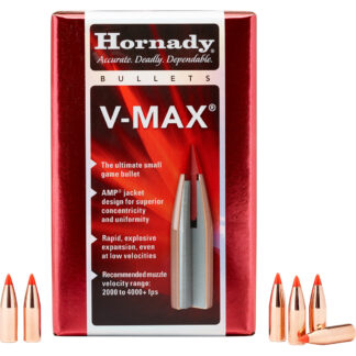 Hornady V-Max Bullets 22 Cal. .224 60 gr. V-Max 100 Box