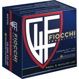 Fiocchi Hyperformance Defense Pistol Ammo 40 S&W 155 gr. XTPHP 25 rd.