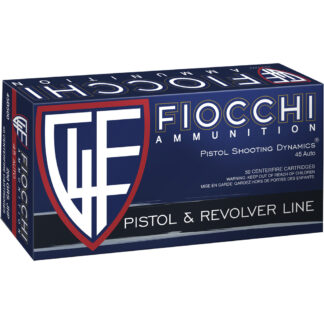 Fiocchi Defense Dynamics Centerfire Handgun Ammo 45 ACP 200 gr. JHP 50 rd.