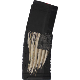 Black Rain Ordnance Lasered AR15 Magazine Tattered Flag 30 rd.