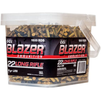 CCI Blazer Rimfire Ammo 22 LR. 38 gr. HP 1500 rd.