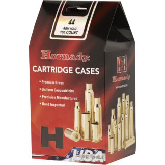 Hornady Pistol Cartridge Cases 44 Rem. Mag. Unprimed 100 pk.