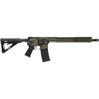 Black Rain Ordnance Spec+ We The People Rifle 5.56 16 in. Bazooka Green Battleworn