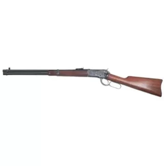 CIMARRON MODEL 1892 SADDLE RING CARBINE LVR RFL 20" 45LC COLOR CASE/WALNUT STOCK