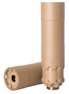 RUGGED SUPPRESSORS OBSIDIAN 9 9MM FDE DIRECT THREAD