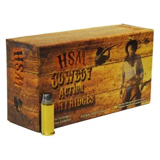 HSM AMMUNITION 38-40 WIN 180GR HL RNFP 50RD BOX 10 BOXES PER CASE