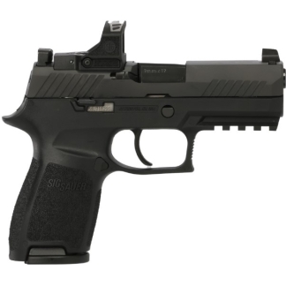Sig Sauer P320 Compact 9mm Nitron with Romeo-RS Pro and night sights, 3.9-inch barrel