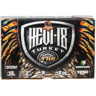 HEVI-SHOT HEVI-18 TSS TURKEY 12GA 3IN 2OZ #9 5 RD/BX 10 BX/CS