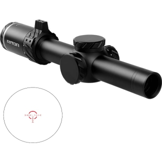 RITON OPTICS 3 TACTIX 1-8X24 30MM OT BLK