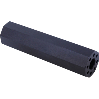 GUNTEC AR15 FAKE SUPPRESSOR - 4.5" 1/2X28 THREADS BLACK
