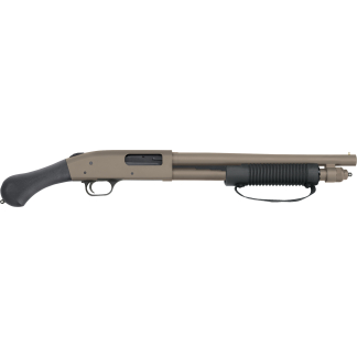 MOSSBERG 590 SHOCKWAVE 12/14 3" BL/FDE