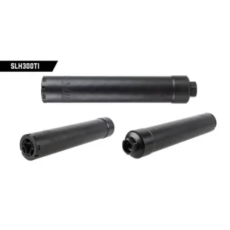 Sig Sauer SLH 300 Blackout titanium direct-thread suppressor 5/8x24 Black