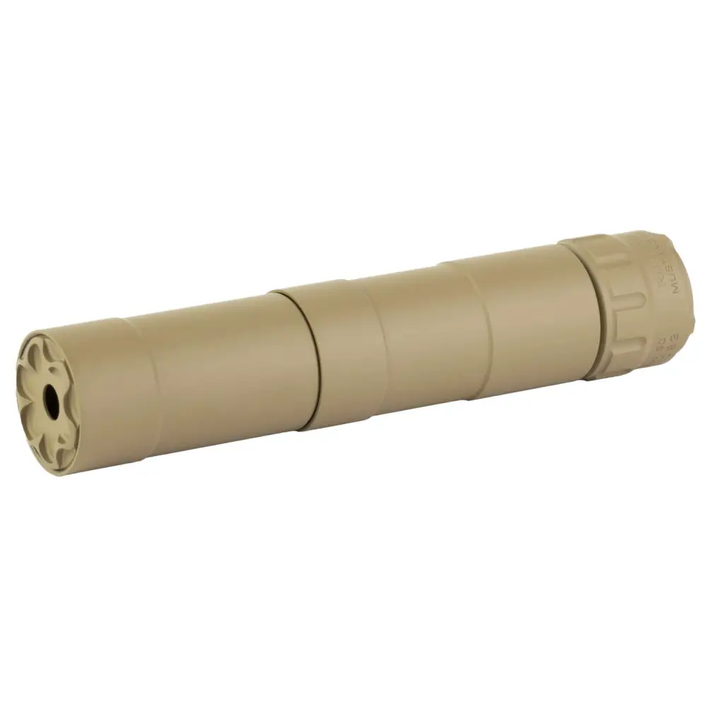 558995-14159545.webp | ATFirearms Rugged Suppressors Mustang 22 FDE .22 LR suppressor 5.3 inch overall Flat Dark Earth