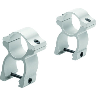 LEUPOLD RINGS RIFLEMAN 1" SEE- - THRU SILVER