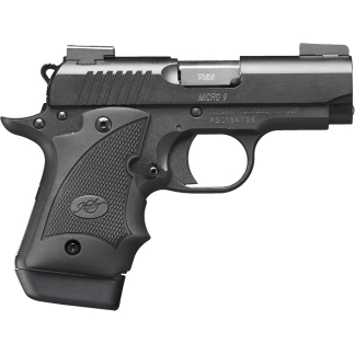 Kimber Micro 9 Pistol 9 mm 3.15 in. Matte Black 7+1 rd. w/ Hogue Grip