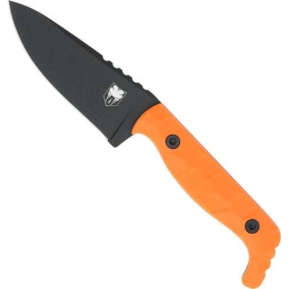 COBRATEC KING PIN ORANGE 4" FIXED BLADE