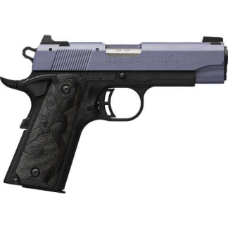 BROWNG 1911-22 BL CKT CR ORCHID CMP 3DT 22LR PSTL