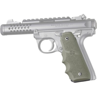 HOGUE GRIPS RUGER 22/45 MKIV - RUBBER GRIPS/FINGER GROOVES OD