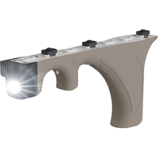 VIRIDIAN 4LUX CQ FORWARD GRIP - LIGHT 400 LUMEN M-LOK FDE